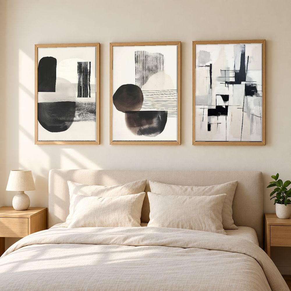 Set de cuadros decorativos que combinan