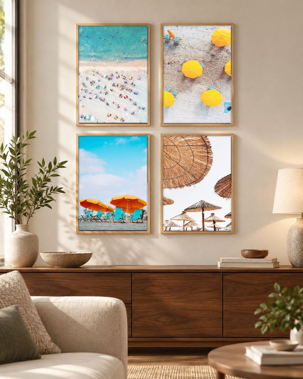 Set de cuadros decorativos que combinan