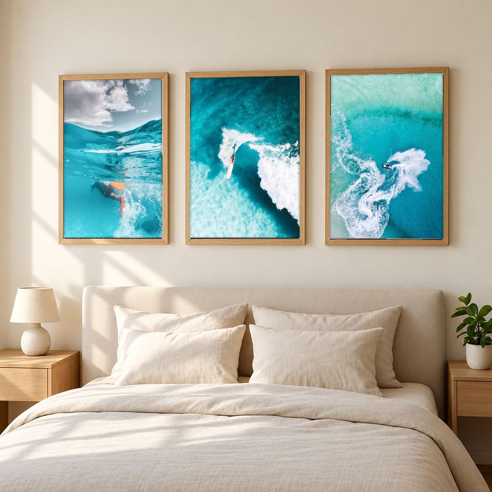Set de cuadros decorativos que combinan