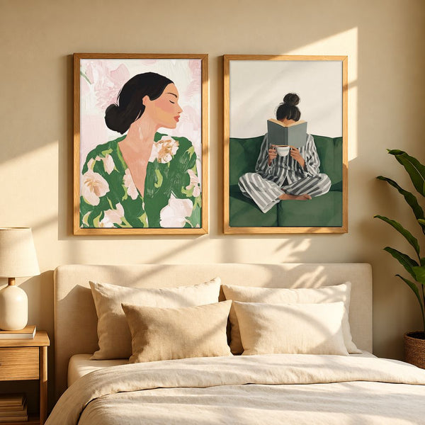 Set de cuadros decorativos que combinan