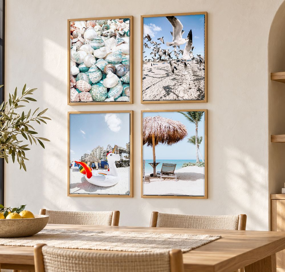 Set de cuadros decorativos que combinan