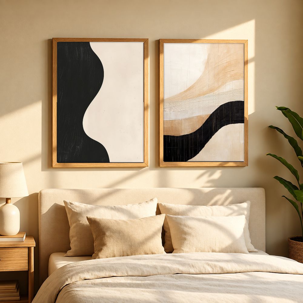Set de cuadros decorativos que combinan