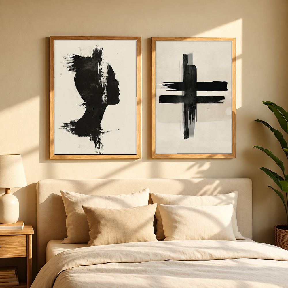 Set de cuadros decorativos que combinan