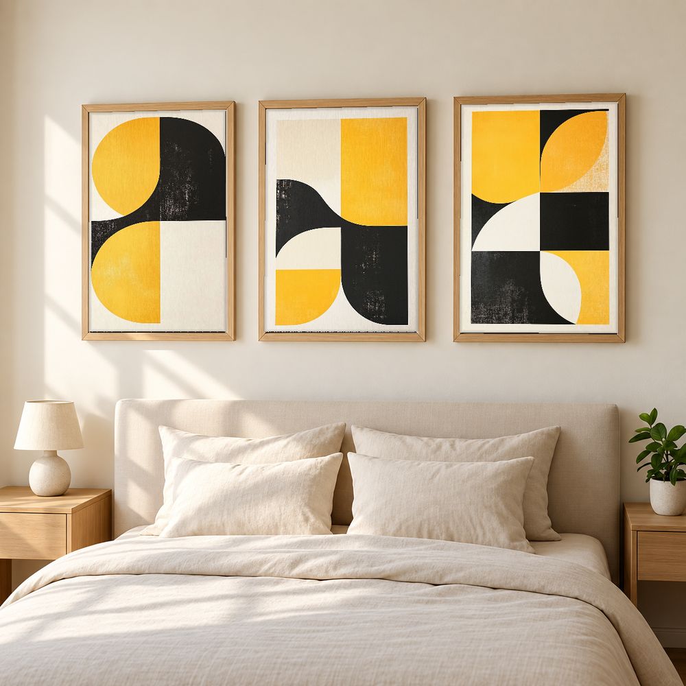 Set de cuadros decorativos que combinan
