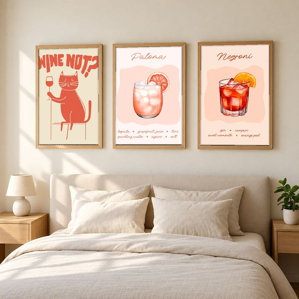 Set de cuadros decorativos que combinan