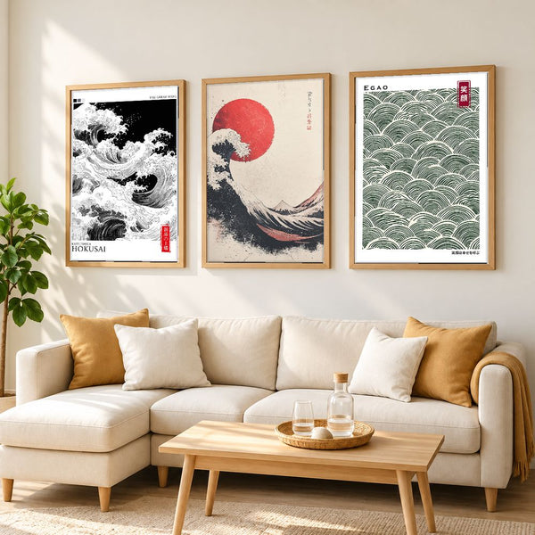 Set de cuadros decorativos que combinan