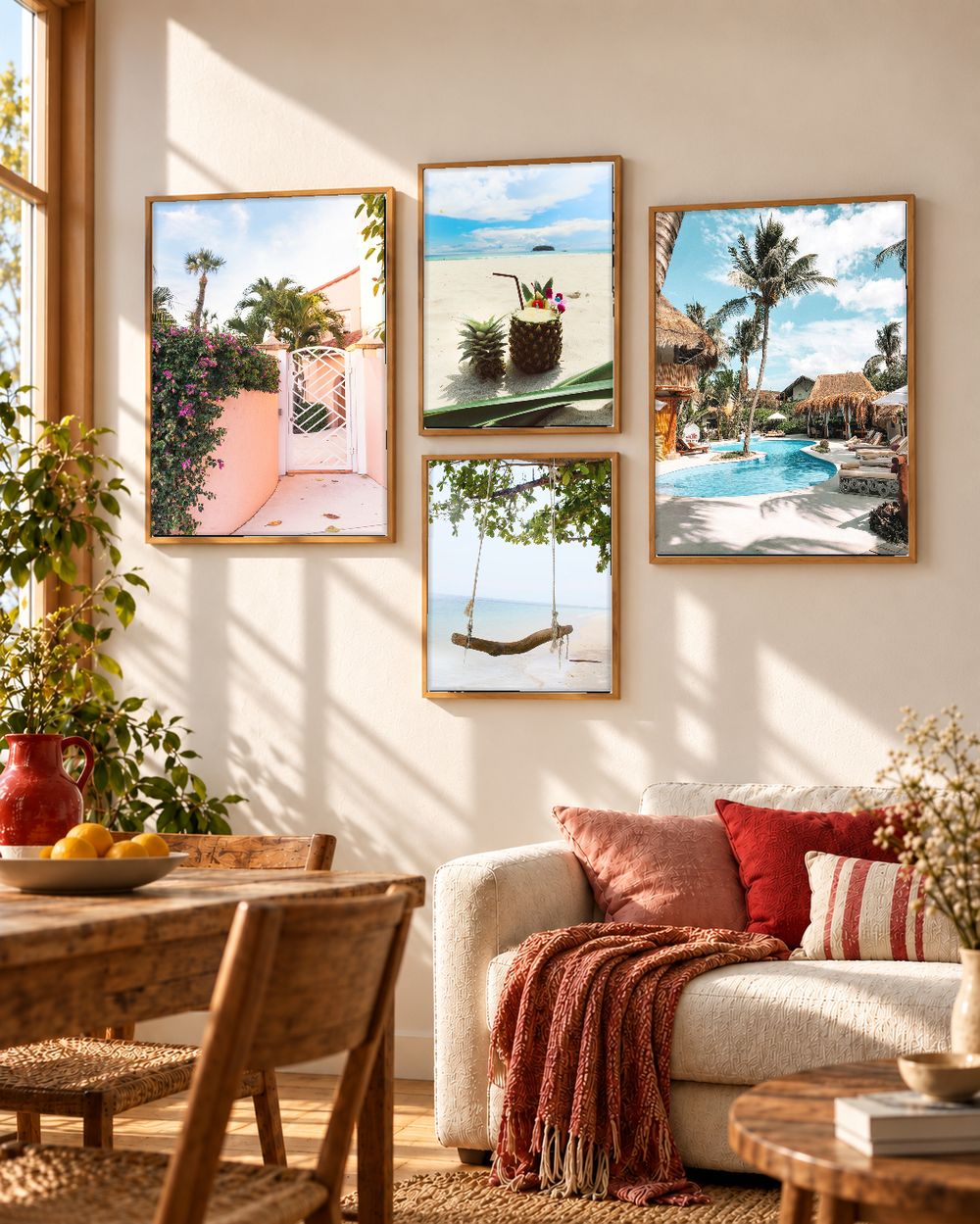 Set de cuadros decorativos que combinan