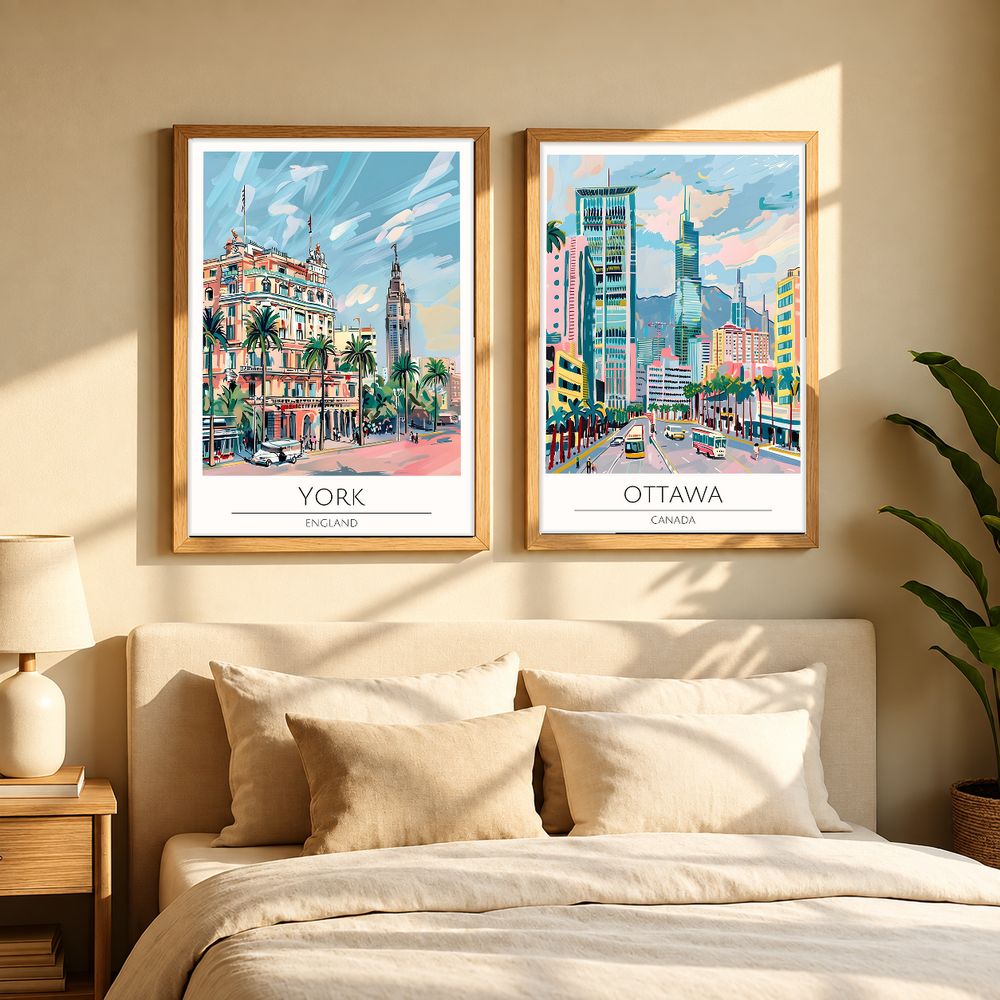 Set de cuadros decorativos que combinan