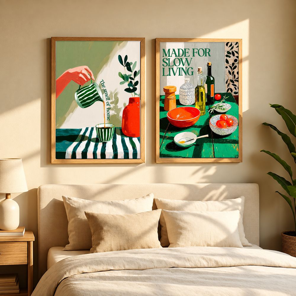 Set de cuadros decorativos que combinan