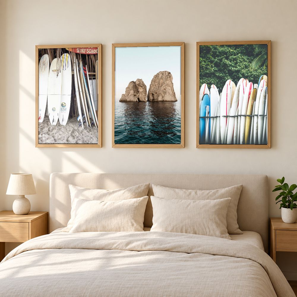 Set de cuadros decorativos que combinan