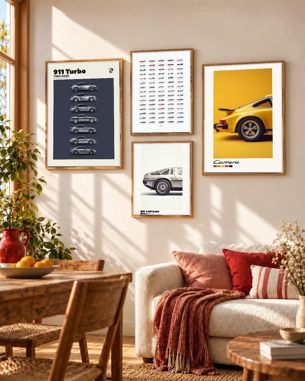 Set de cuadros decorativos que combinan
