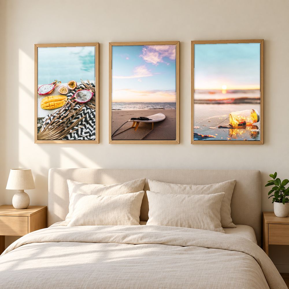 Set de cuadros decorativos que combinan
