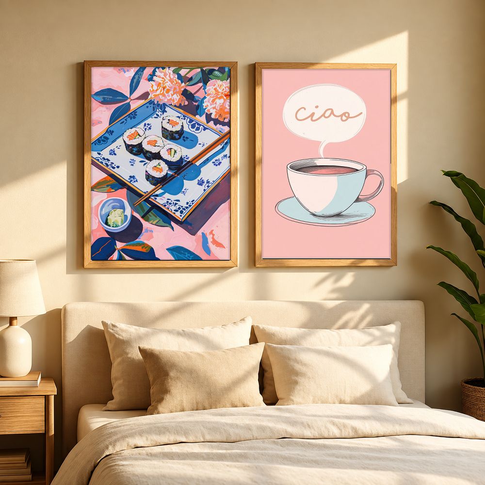 Set de cuadros decorativos que combinan