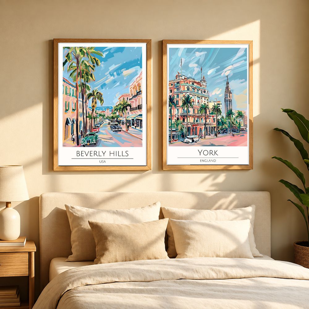 Set de cuadros decorativos que combinan