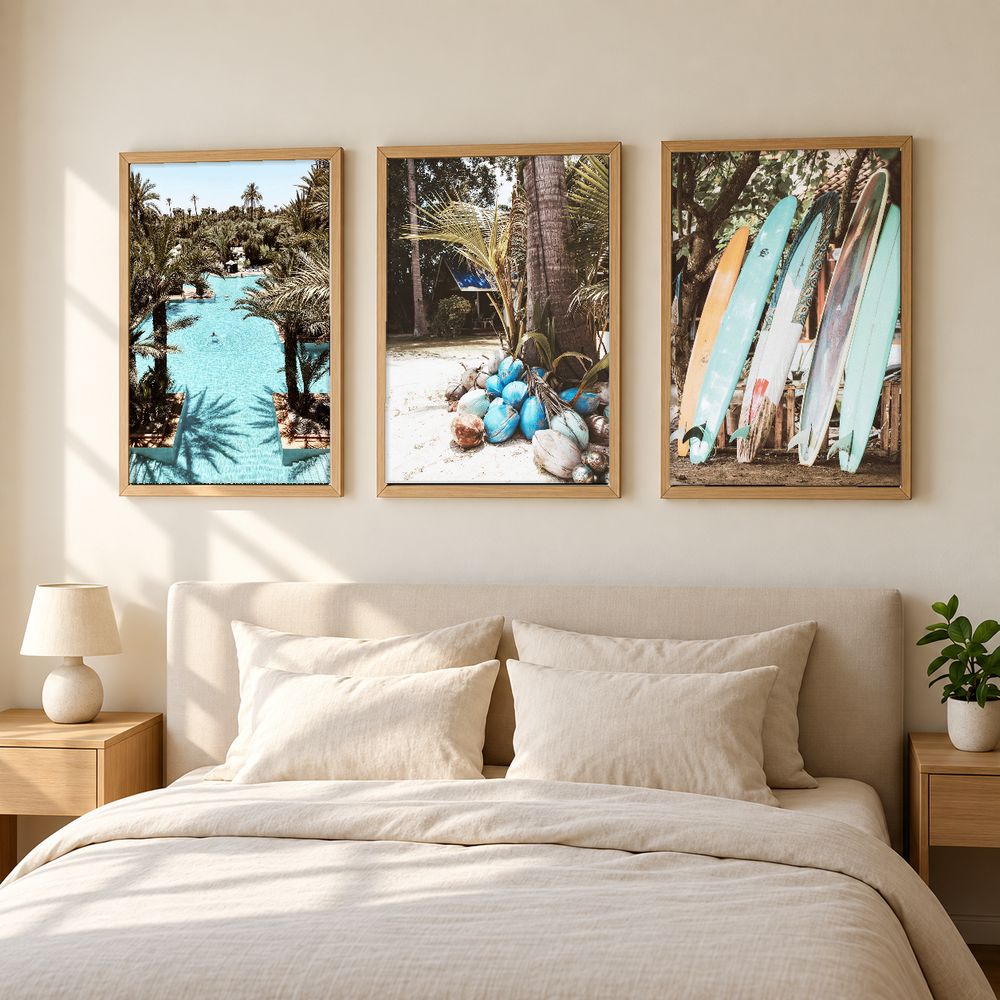 Set de cuadros decorativos que combinan