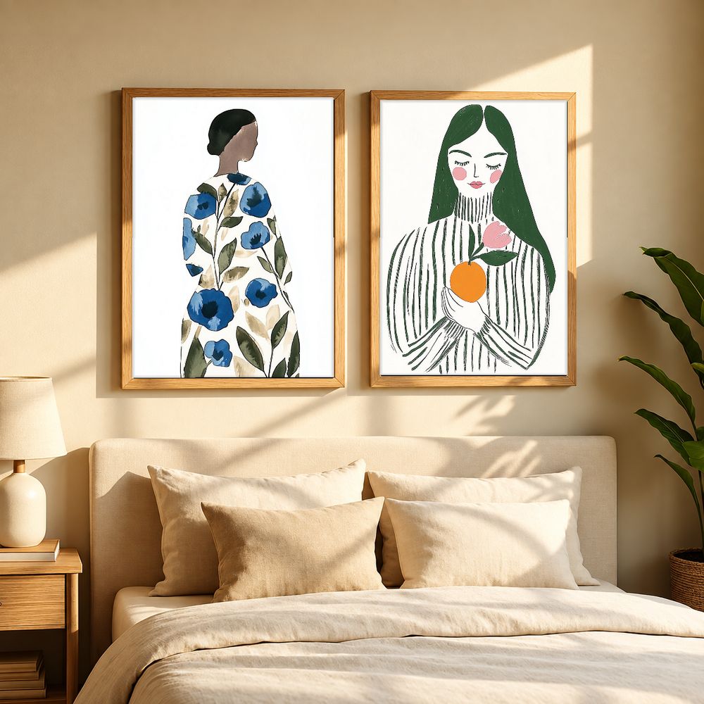 Set de cuadros decorativos que combinan