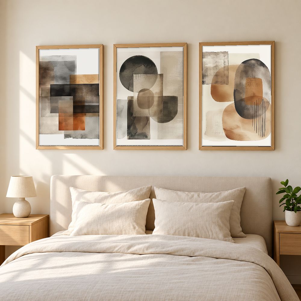 Set de cuadros decorativos que combinan