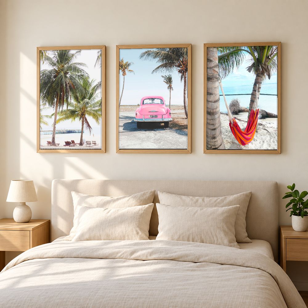 Set de cuadros decorativos que combinan