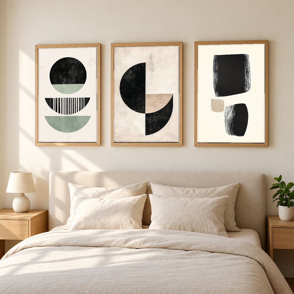 Set de cuadros decorativos que combinan