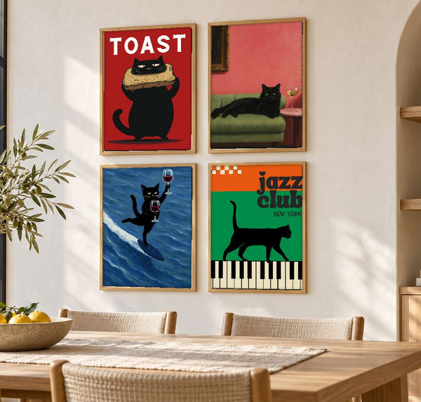 Set de cuadros decorativos que combinan