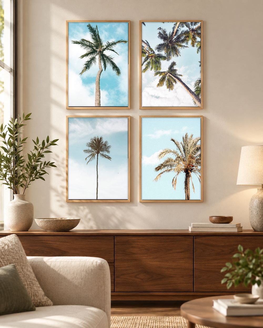 Set de cuadros decorativos que combinan