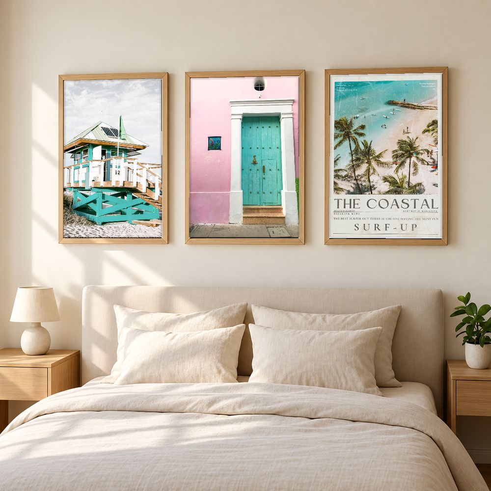Set de cuadros decorativos que combinan