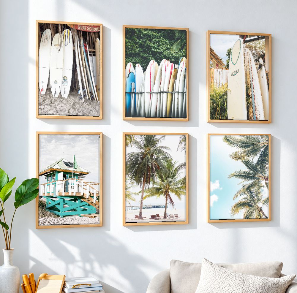 Set de cuadros decorativos que combinan