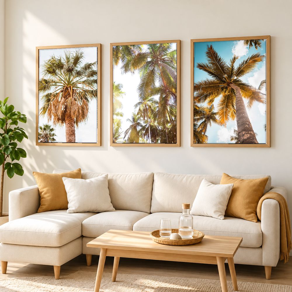 Set de cuadros decorativos que combinan