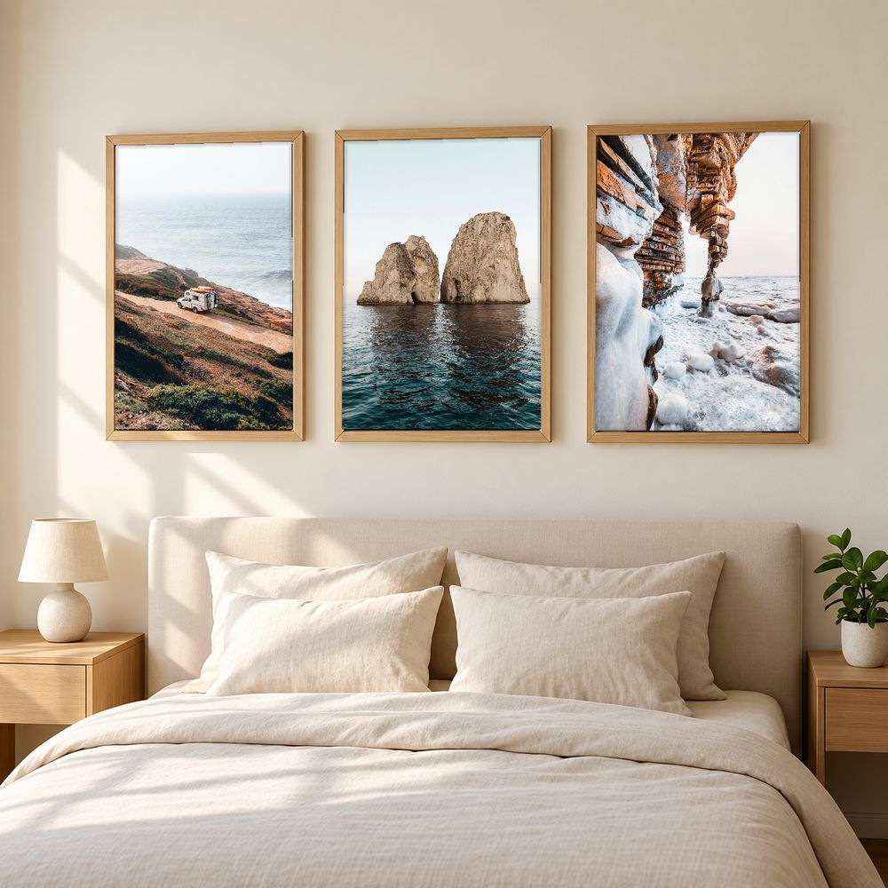 Set de cuadros decorativos que combinan
