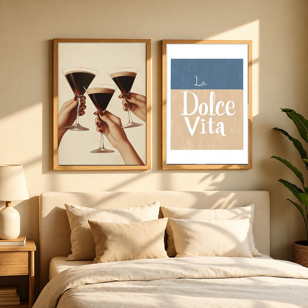 Set de cuadros decorativos que combinan