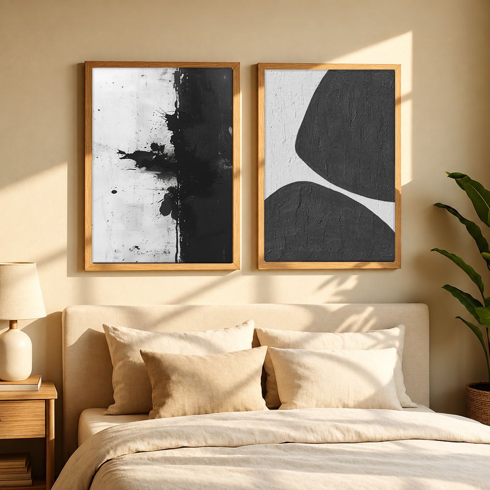 Set de 2 cuadros decorativos que combinan