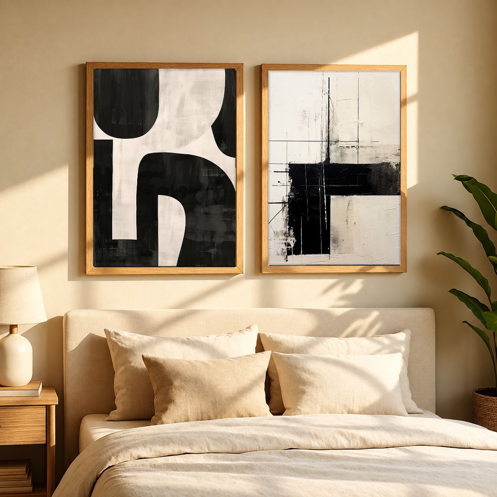 Set de 2 cuadros decorativos que combinan