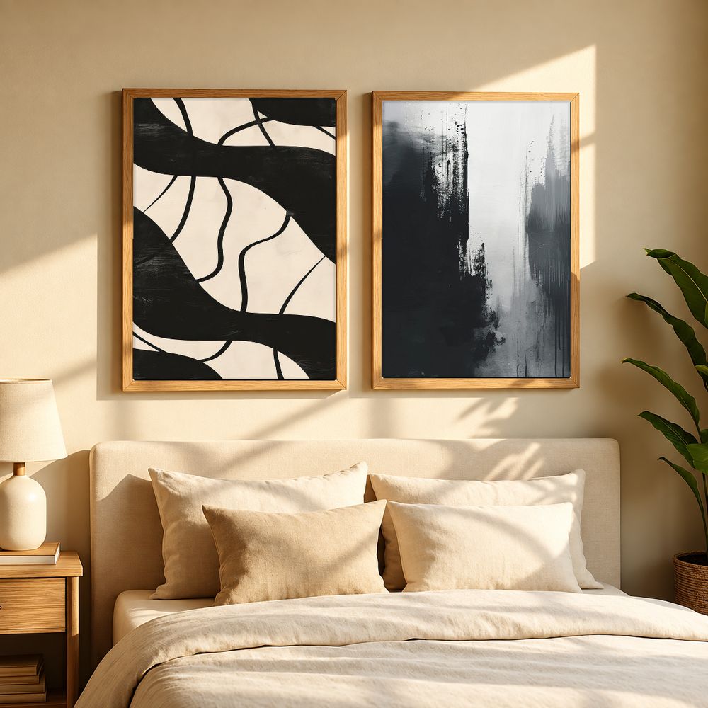 Set de 2 cuadros decorativos que combinan