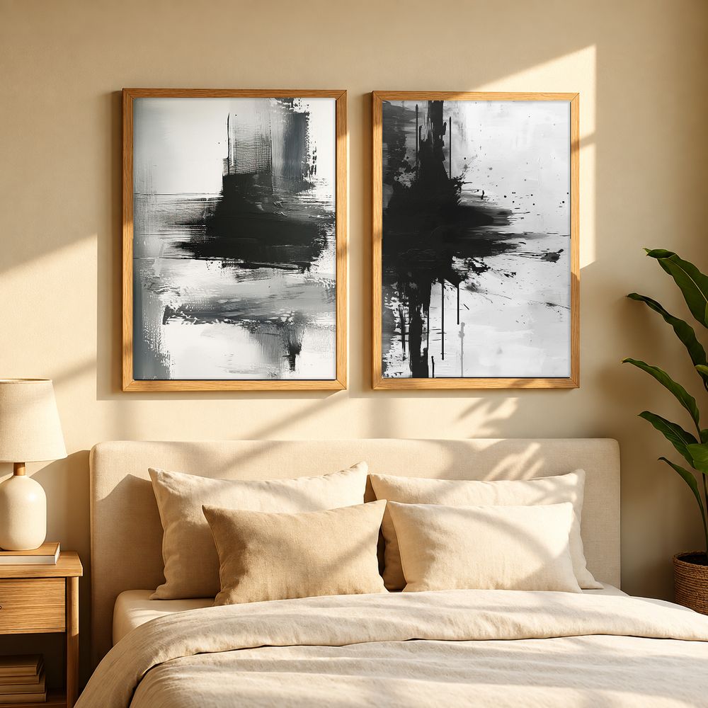 Set de 2 cuadros decorativos que combinan