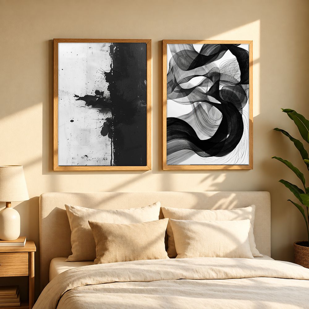 Set de 2 cuadros decorativos que combinan