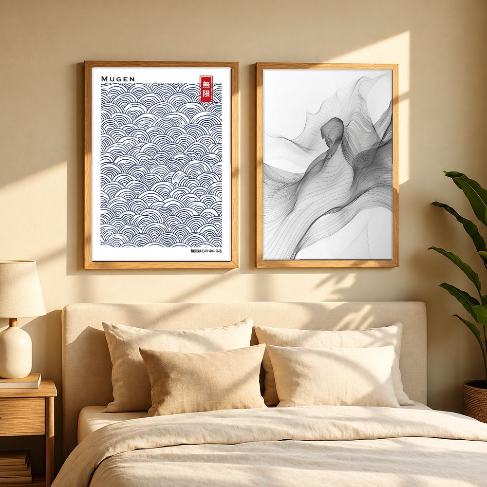 Set de 2 cuadros decorativos que combinan