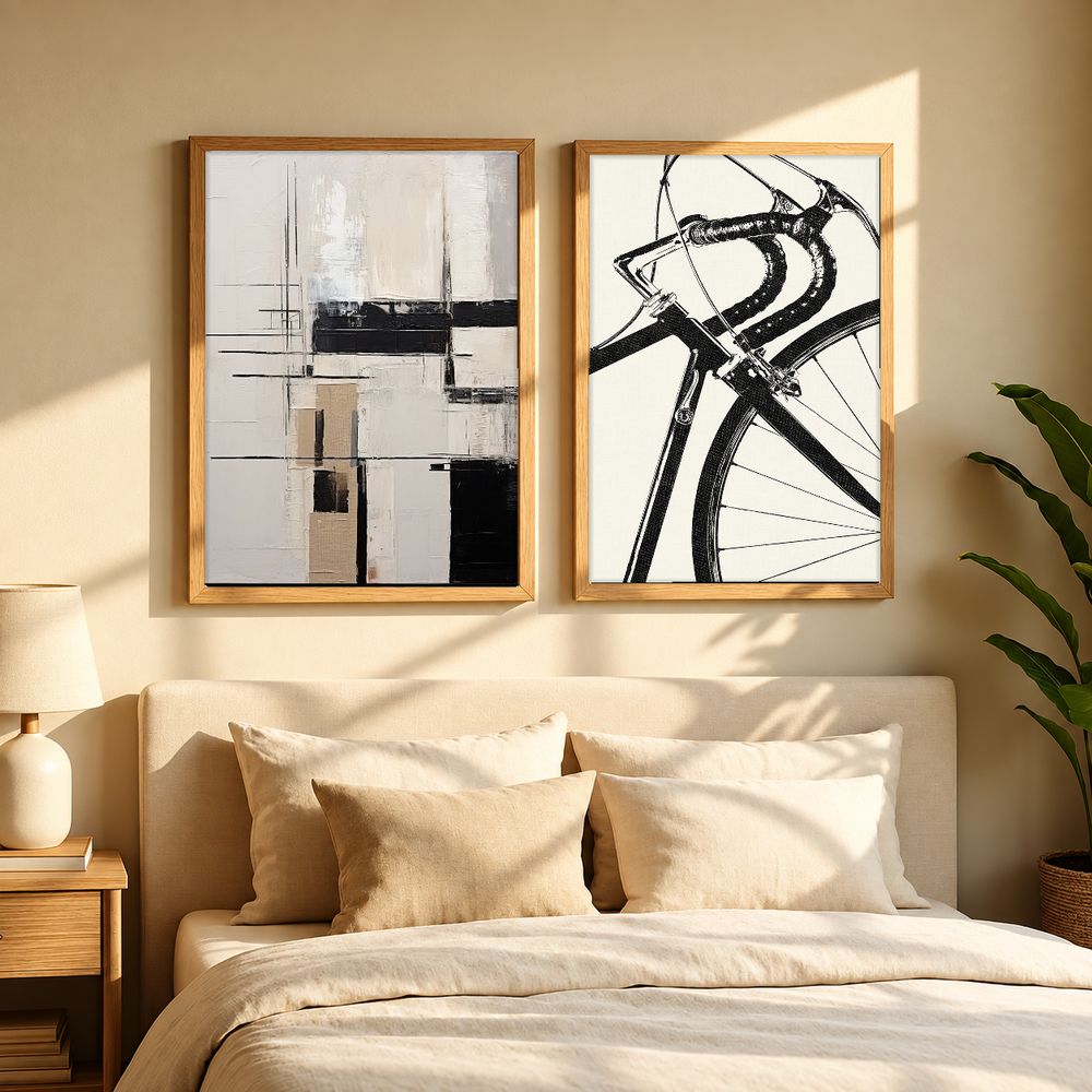 Set de 2 cuadros decorativos que combinan