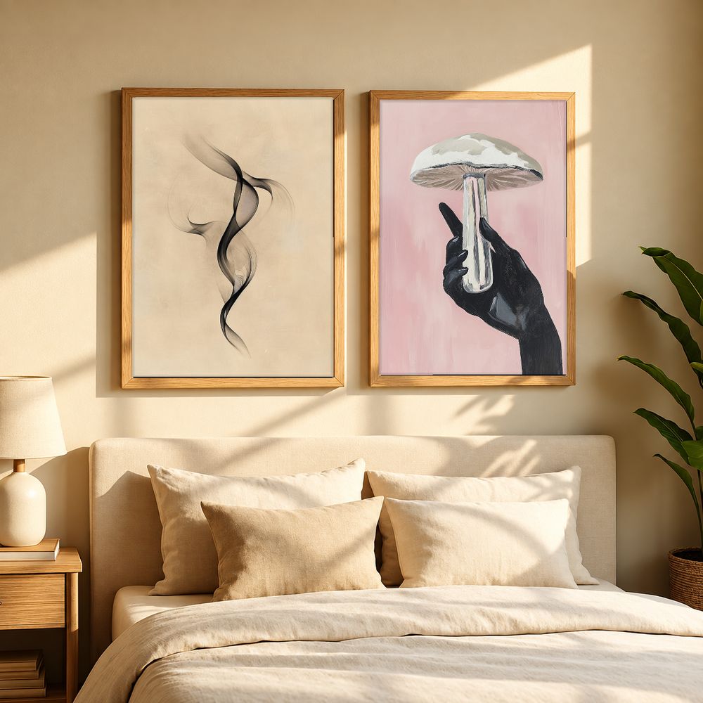 Set de 2 cuadros decorativos que combinan