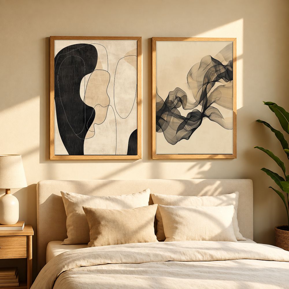Set de 2 cuadros decorativos que combinan