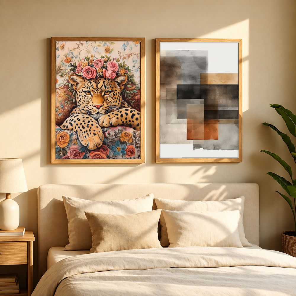 Set de 2 cuadros decorativos que combinan