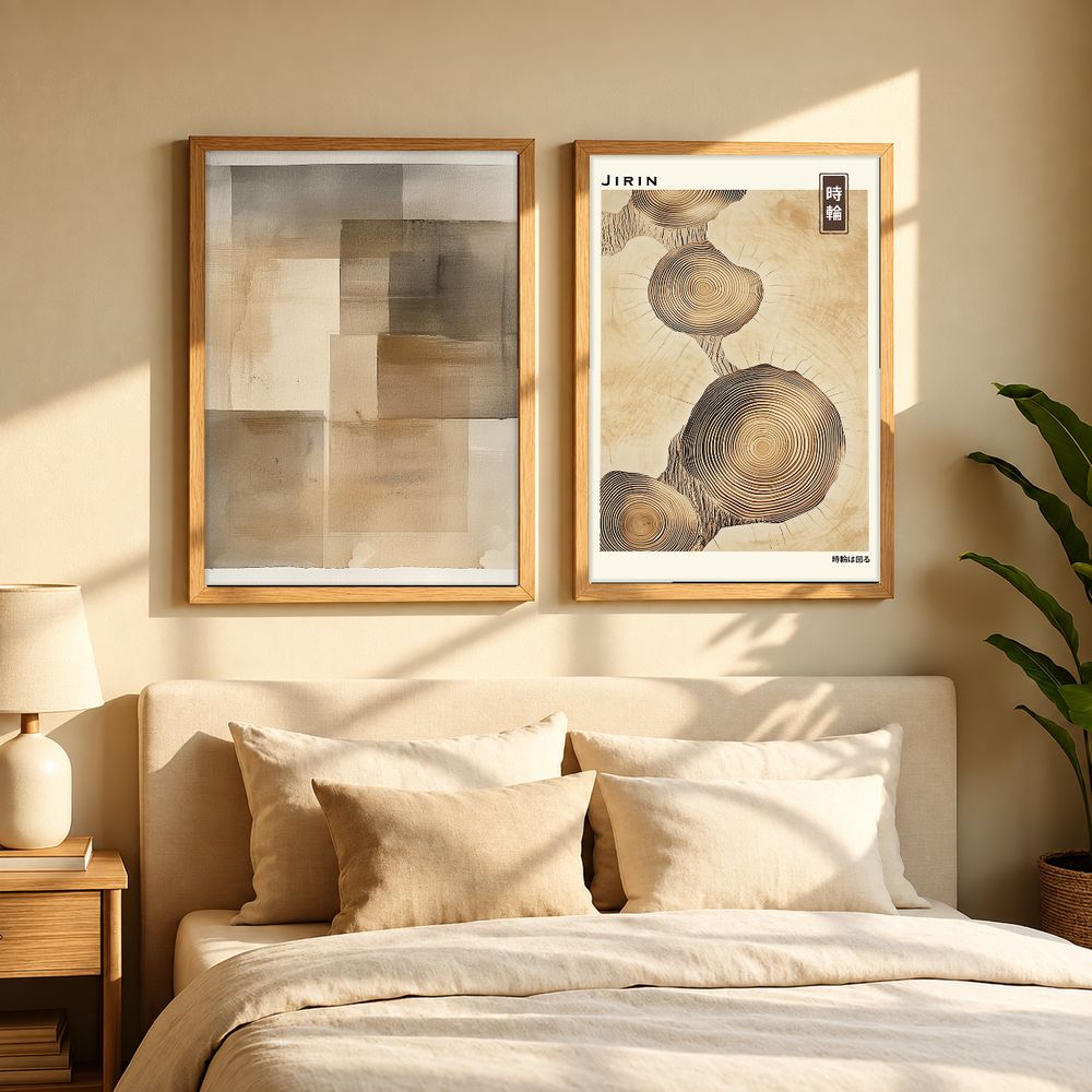 Set de 2 cuadros decorativos que combinan