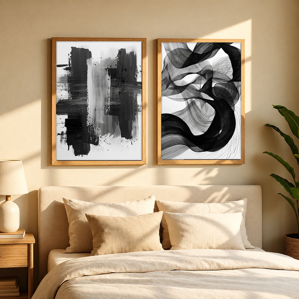 Set de 2 cuadros decorativos que combinan