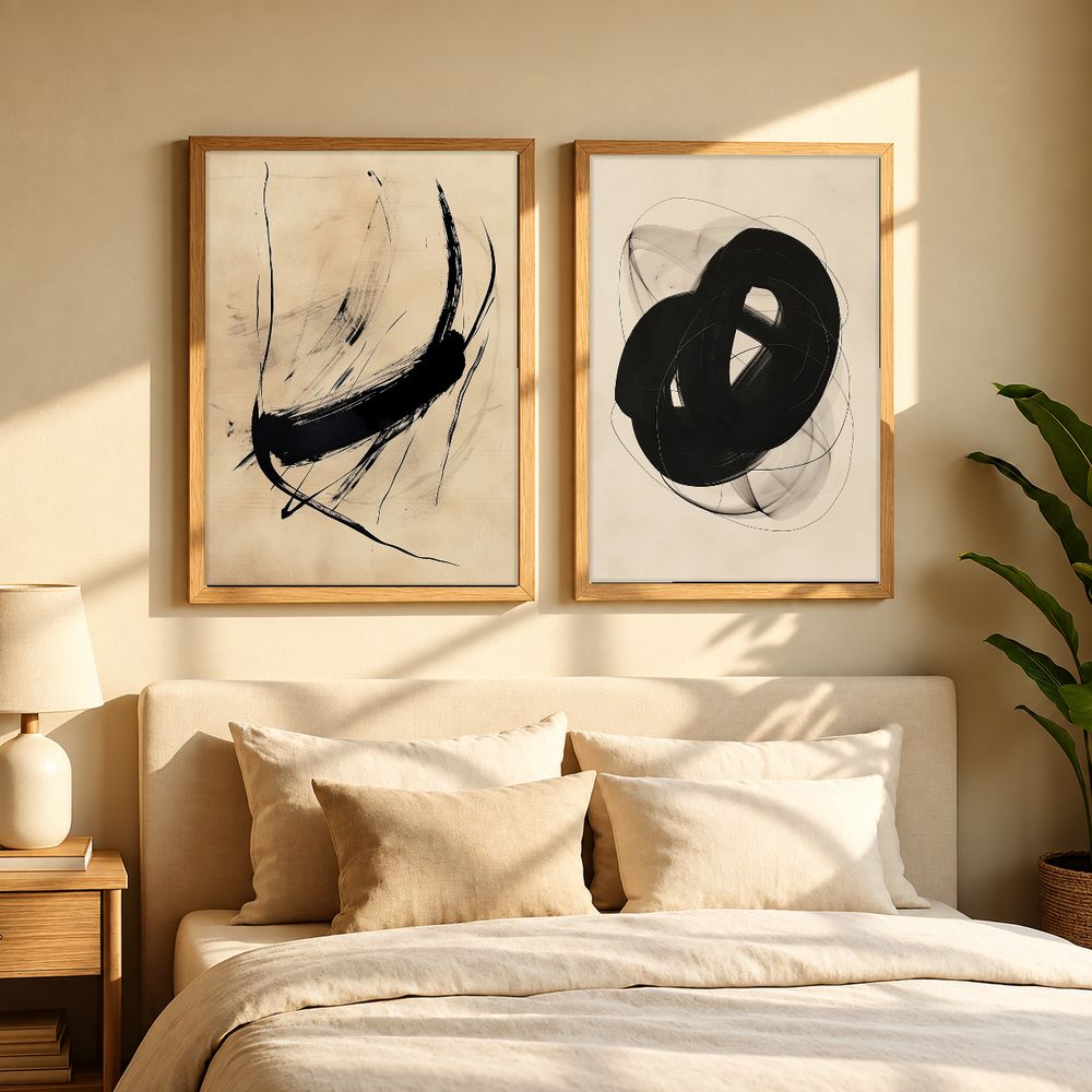Set de 2 cuadros decorativos que combinan