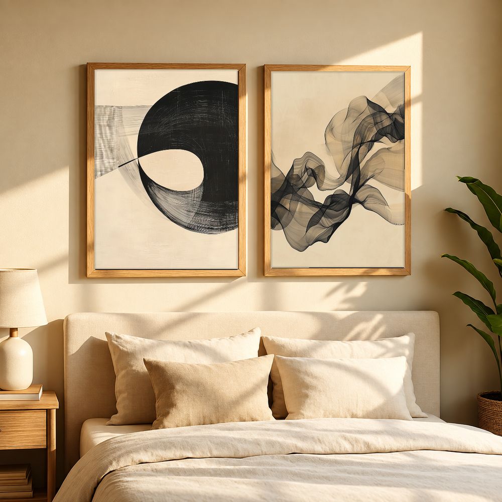 Set de 2 cuadros decorativos que combinan