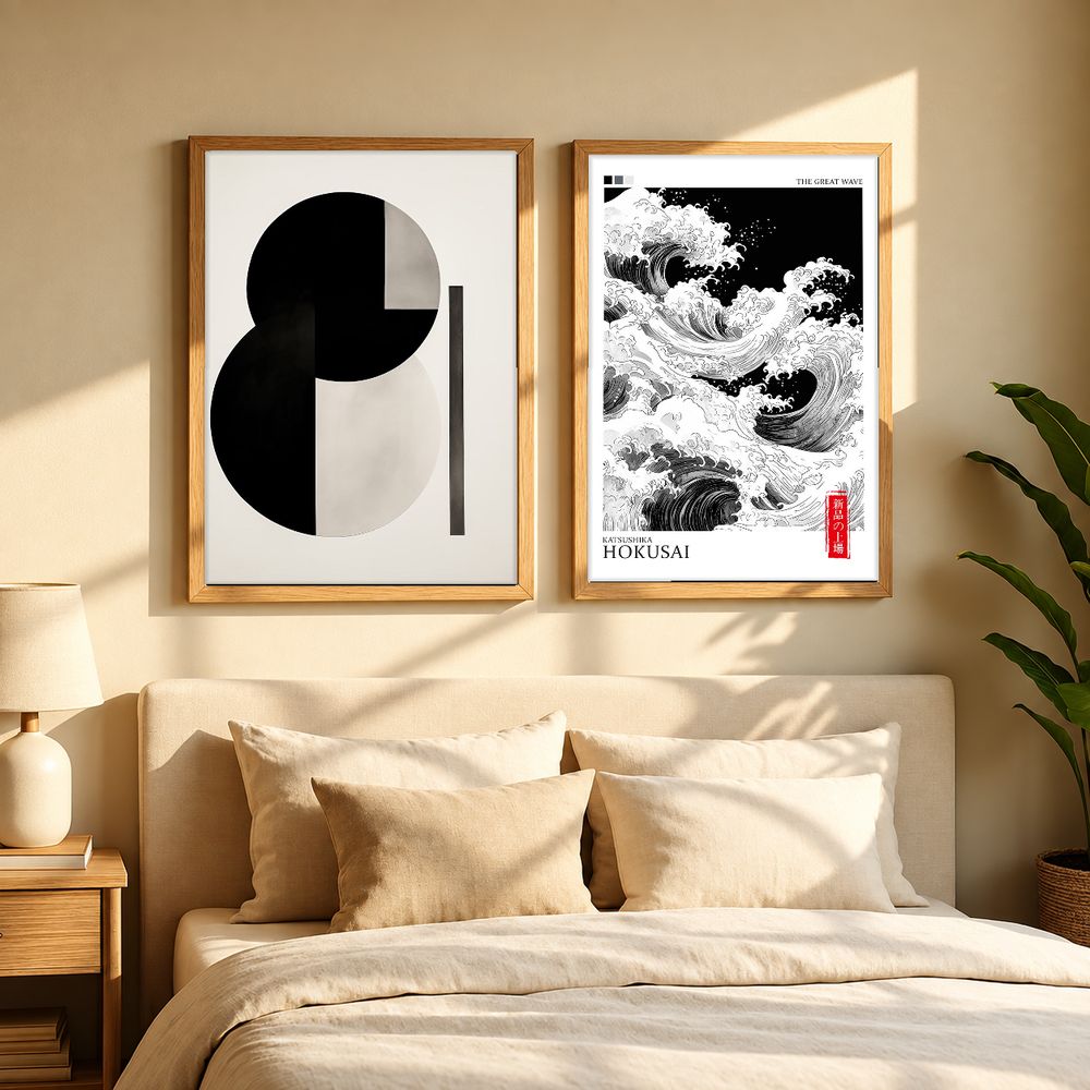 Set de 2 cuadros decorativos que combinan