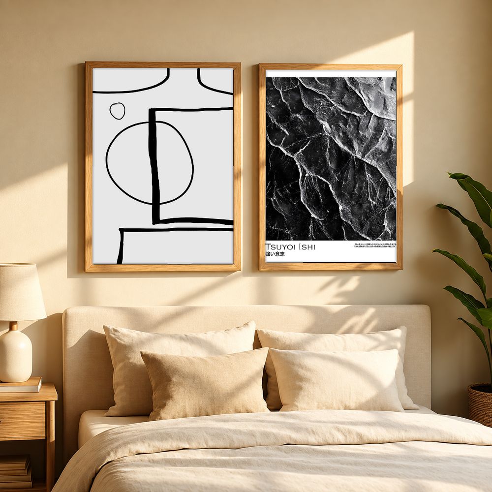Set de 2 cuadros decorativos que combinan