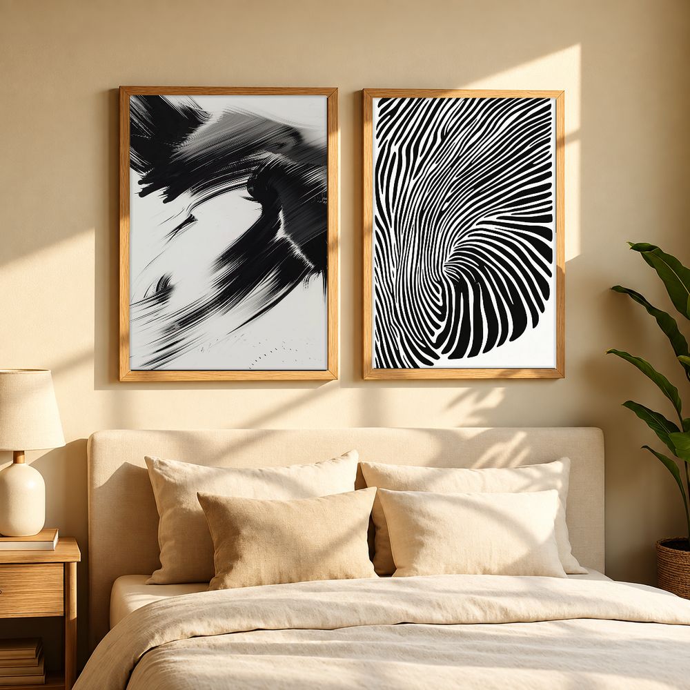 Set de 2 cuadros decorativos que combinan