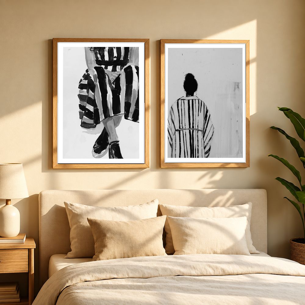 Set de 2 cuadros decorativos que combinan