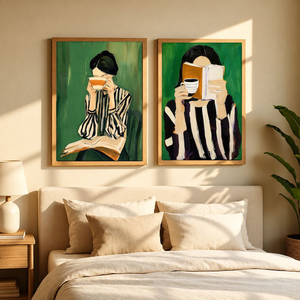 Set de 2 cuadros decorativos que combinan