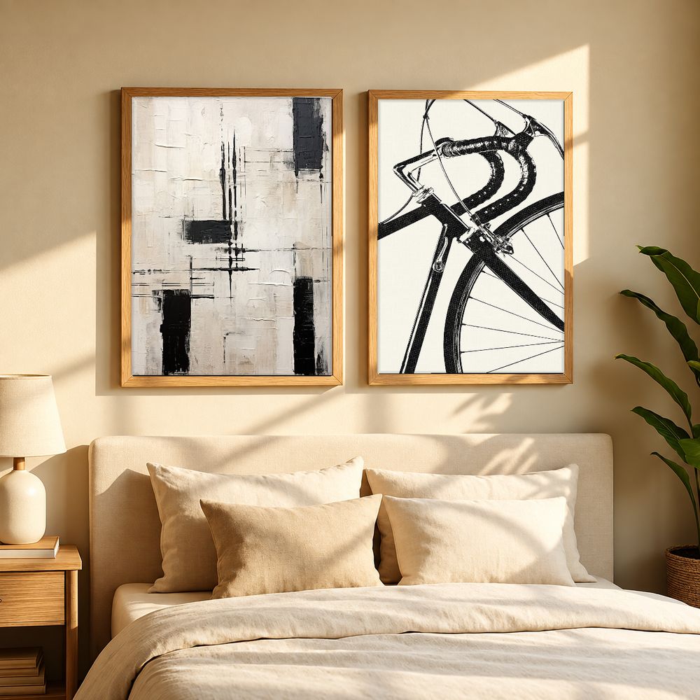 Set de 2 cuadros decorativos que combinan